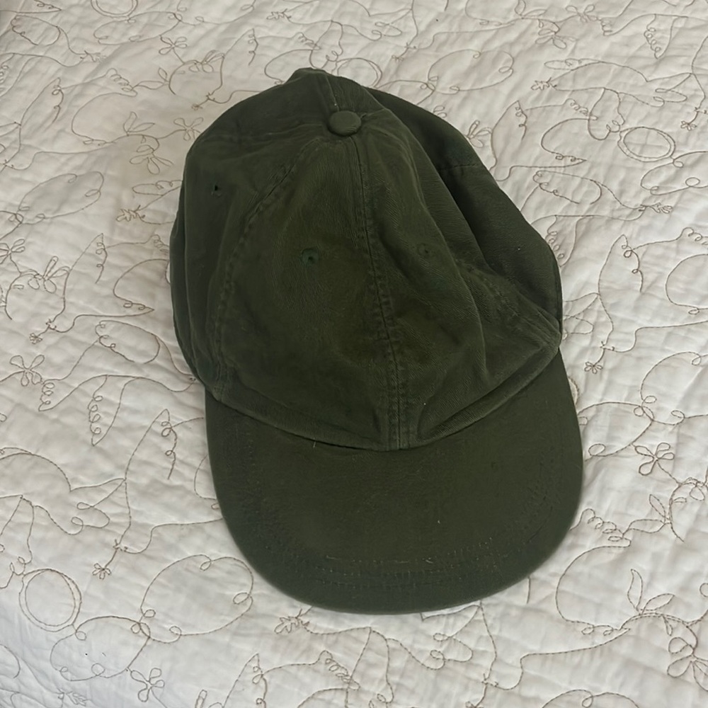 Vintage Gap Hunter Green Flat-bill Hat